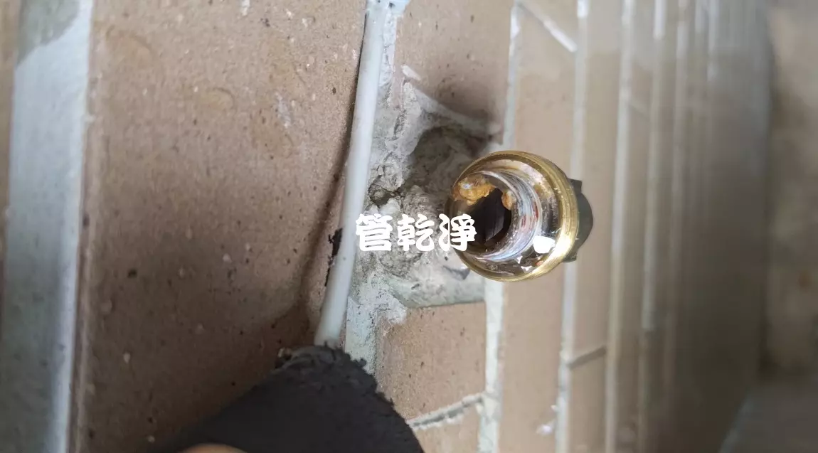 管路有結晶.. 新竹 竹東 自強路 水管清洗